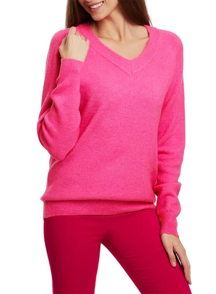 Пуловер женский oodji 63807333 розовый L