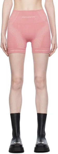 Розовые короткие шорты MISBHV