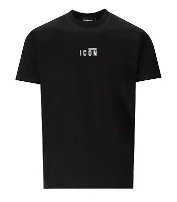 Мужская футболка Dsquared2 Mini Icon Cool Black