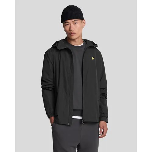 Ветровка Lyle & Scott Zip Through Hooded Jacket, размер L, gunmetal