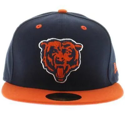 Приталенная кепка New Era NFL Chicago Bears 59FIFTY League Basic Team Colors - 7