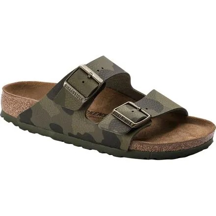 Узкие сандалии Arizona Limited Edition женские Birkenstock, цвет Desert Soil Khaki Camo Birko-Flor