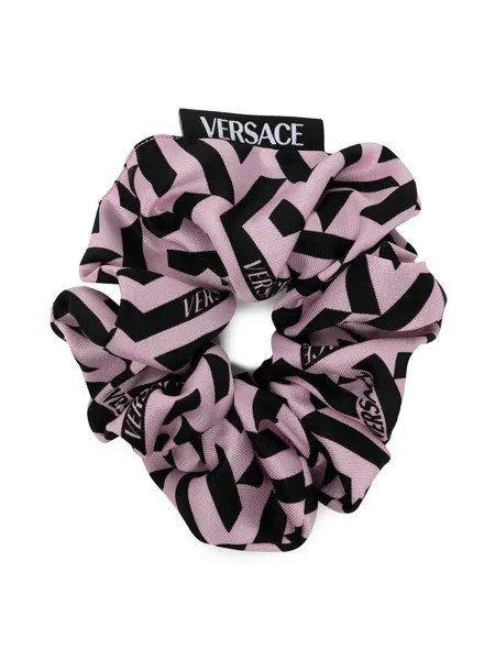 Versace Kids резинка для волос с графичным принтом