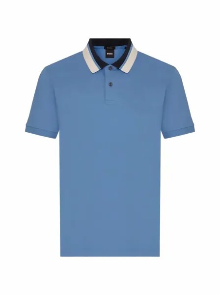 Хлопковое поло с логотипом Hugo Boss