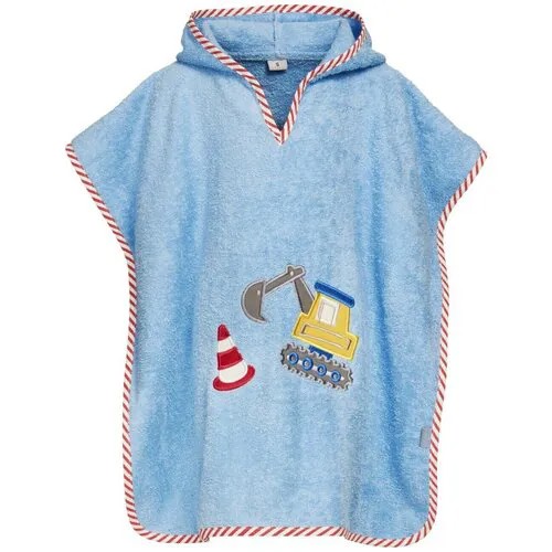 Халат  Playshoes, размер 134-140, голубой