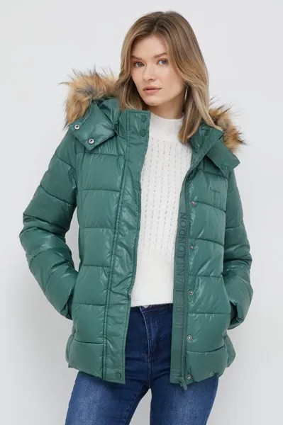 Июньская куртка Pepe Jeans, зеленый