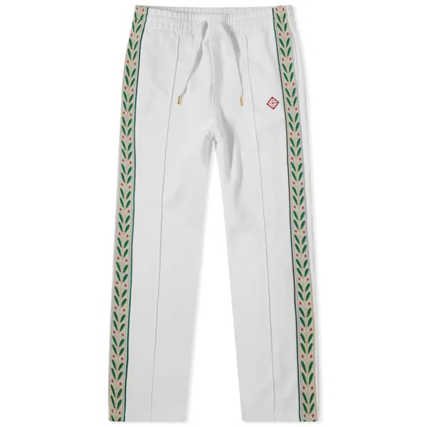 Спортивные брюки Casablanca Laurel Tape Panelled, белый