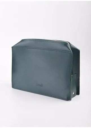 Женская кожаная сумка через плечо изумрудная A006 emerald Divalli