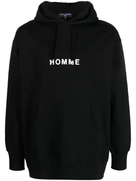 Comme des Garçons Homme худи с логотипом, черный