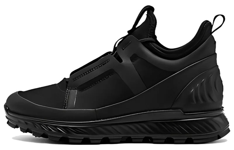 Кроссовки ecco Lifestyle Shoes Women's Mid-top Black, черный