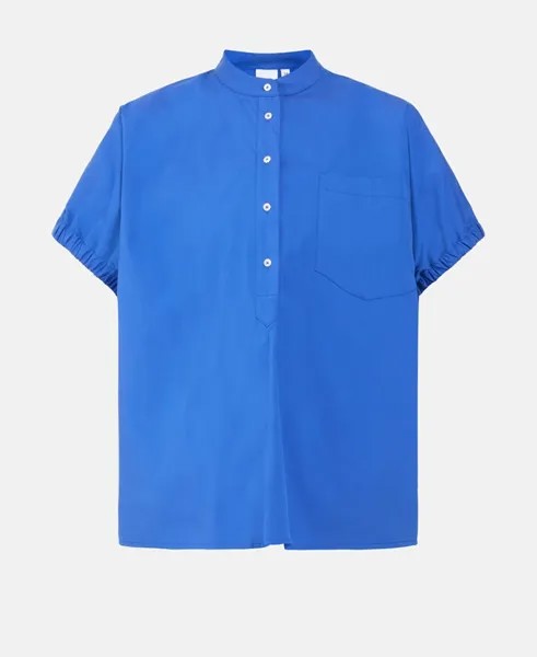 Рубашка блузка Tonno & Panna, лазурный синий