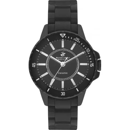 Наручные часы Beverly Hills Polo Club Наручные часы Beverly Hills Polo Club BP3318X.650, черный, серебряный