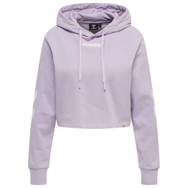 Худи Hummel Legacy Cropped, фиолетовый