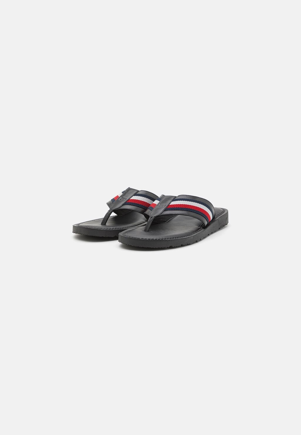 Шлепанцы Core Toe Post Tommy Hilfiger, черные
