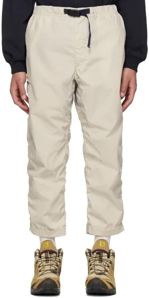 Белые брюки-карго Pilgrim Surf + Supply Off-White Salathe