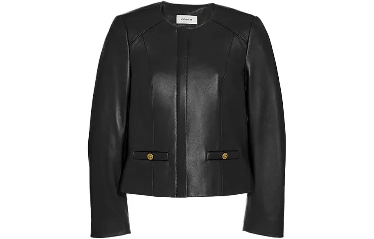 COACH Женская куртка, цвет Black