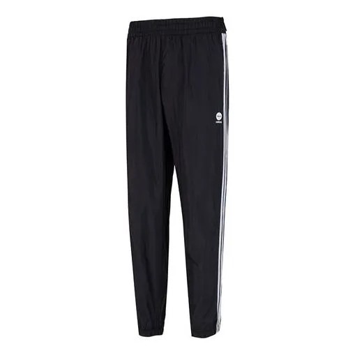 Спортивные штаны Men's adidas neo Stripe Logo Woven Bundle Feet Casual Sports Pants/Trousers/Joggers Autumn Black, мультиколор