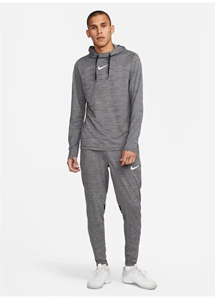 Черные, серые и серебряные мужские спортивные штаны с круглым вырезом Nike