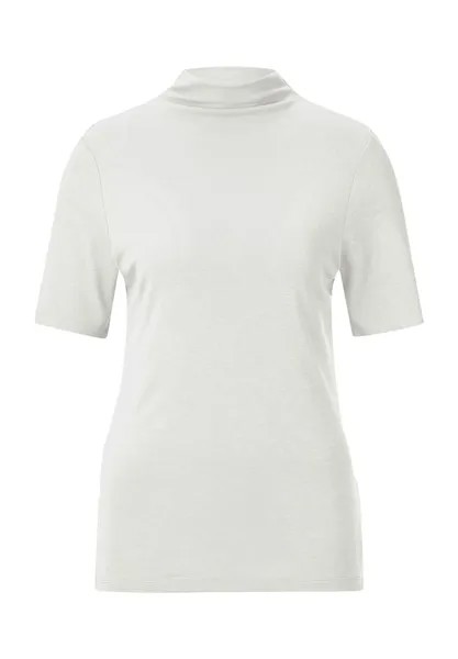 Рубашка приталенного кроя, короткие рукава, женская rich&royal, цвет Pearl White
