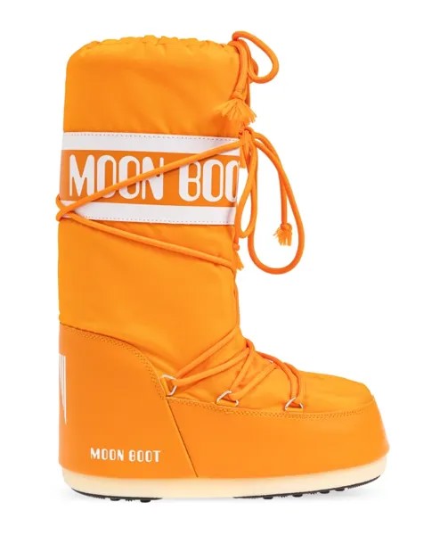 Снежные сапоги из нейлона Moon Boot, оранжевый