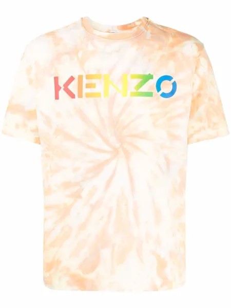 Kenzo tie dye-print short-sleeved T-shirt