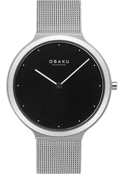 Fashion наручные  мужские часы Obaku V269GXCBMC. Коллекция Ultra Slim