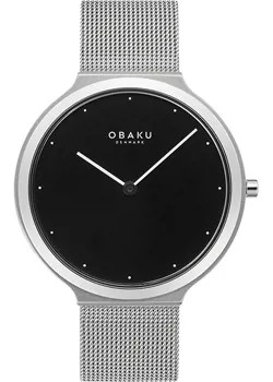 Fashion наручные  мужские часы Obaku V269GXCBMC. Коллекция Mesh