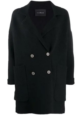 John Richmond двубортное пальто с укороченными рукавами