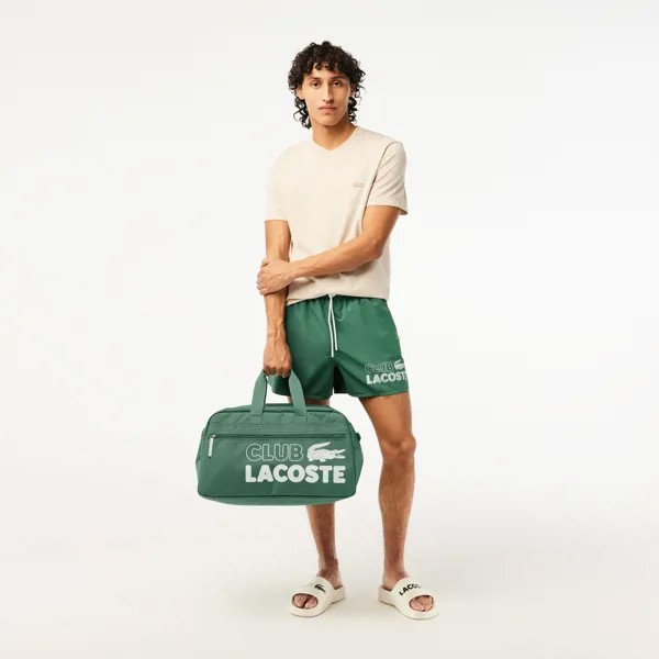 Мужские плавки Lacoste Quick Dry со встроенной подкладкой