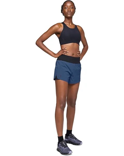 Шорты On Running Shorts, цвет Denim Black