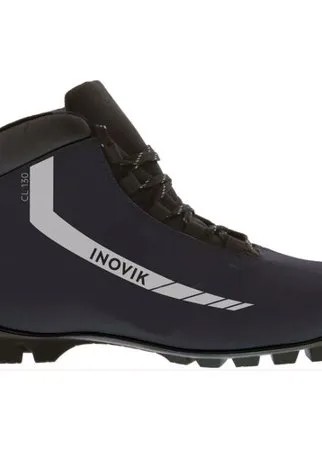 Ботинки для классических беговых лыж мужские XC S 130 черные размер: EU43 INOVIK Х Decathlon
