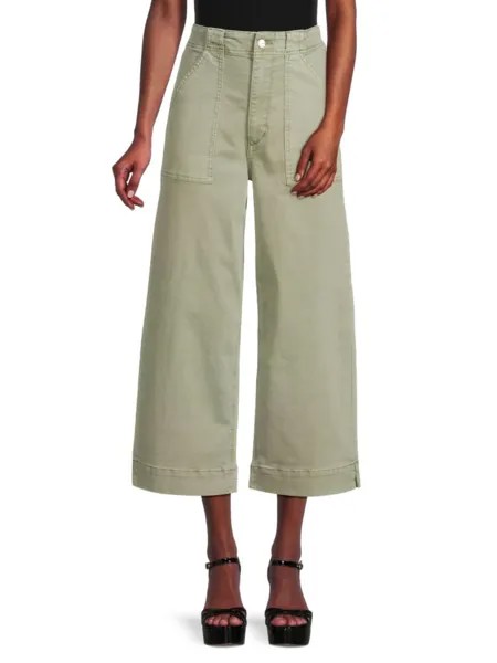 Укороченные широкие джинсы Cleo с высокой посадкой Joe'S Jeans, цвет Uniform