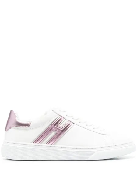 Кроссовки Hogan Lace-up, белый/фиолетовый
