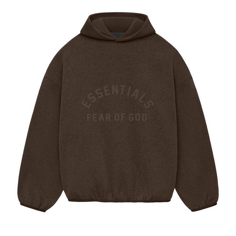 Худи Fear Of God Essentials Fear of God Essentials Nylon Fleece Hoodie, серый