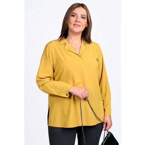 Блуза SVESTA, размер 58, желтый
