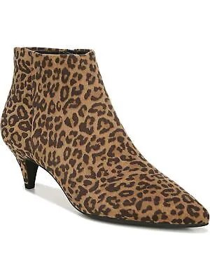 CIRCUS BY SAM EDELMAN Женские коричневые ботильоны с леопардовым принтом Kirby Kitten Heel Boots 5 M