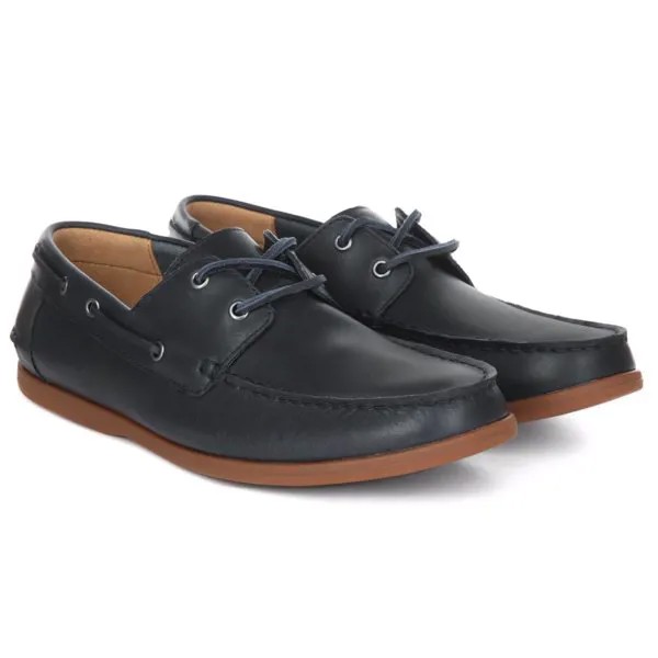 Топсайдеры мужские Clarks 26132473 синие 40 EU
