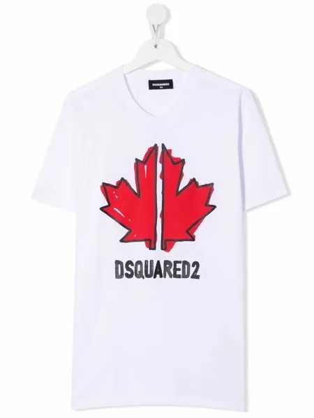 Dsquared2 Kids футболка с логотипом