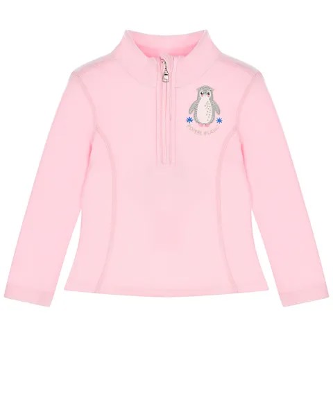 Розовая толстовка из флиса Poivre Blanc детская