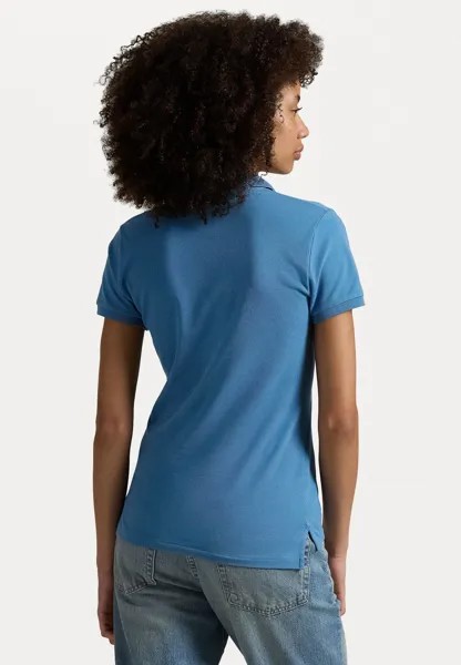 Рубашка поло SLIM FIT STRETCH POLO SHIRT Ralph Lauren, синий