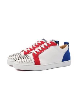 Комбинированные кеды Louis Junior Spikes Christian Louboutin