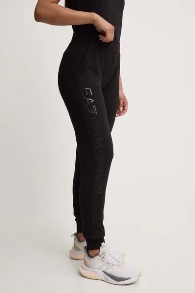 Спортивные штаны EA7 Emporio Armani, черный