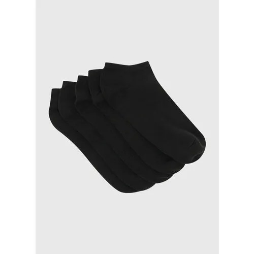 Носки O'STIN, 5 пар, размер 45-47, черный