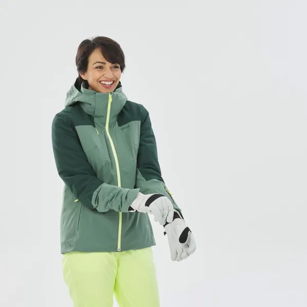 Лыжная куртка Decathlon 500 Sport Wedze, зеленый