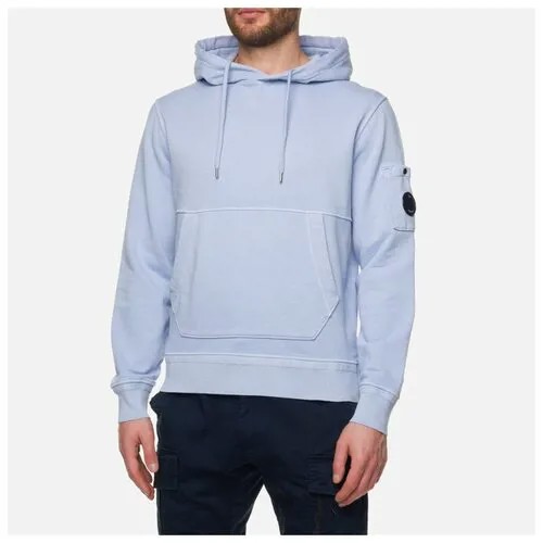 Мужская толстовка C.P. Company Cotton Fleece Hoodie Resist Dyed фиолетовый, Размер S