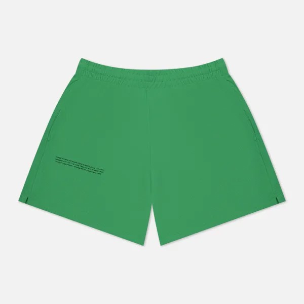 Женские шорты PANGAIA Organic Cotton Pique With C-Fiber зелёный, Размер L