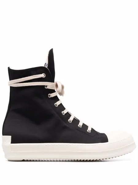 Rick Owens DRKSHDW высокие кеды на шнуровке