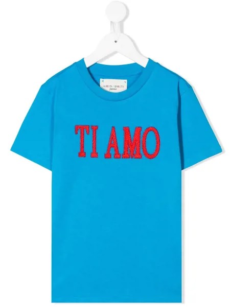 Alberta Ferretti Kids футболка Ti Amo
