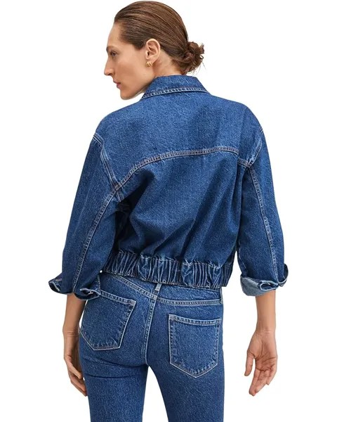 Куртка MANGO Mabel Denim Jacket, цвет Open Blue