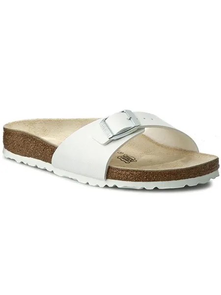 Шлепанцы Madrid 0040733 Birkenstock белый 36 EU